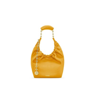 LOEWE SMALL SOFT NAPPA SHEEP LEATHER SQUEEZE BAG A914NCHX01-8478 (29*24*10.5cm)